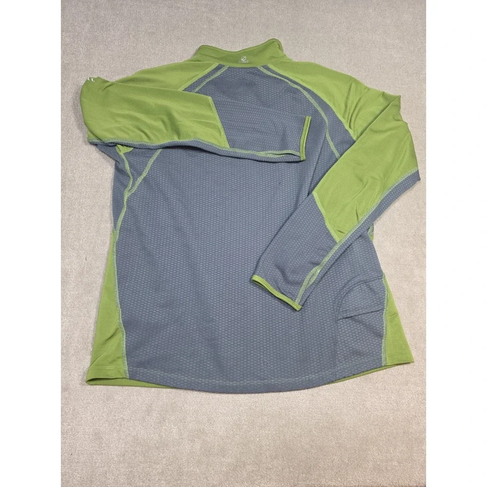 The North Face Green 1/4 Zip Long Sleeve Pullover Men's Size XL Vaporwick Flight
